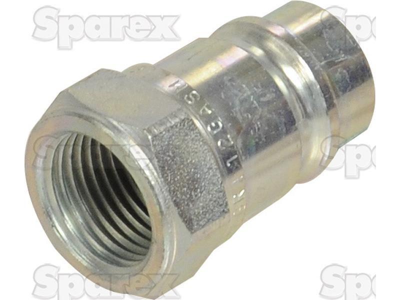 Faster Quick Release Hydraulic Coupling Male 1/2'' Body x 1/2'' BSP Female Thread Faster S.p.A (NV 12 GAS M, NV12GASM)