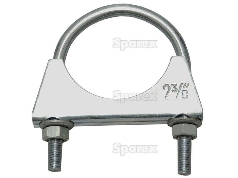 Silencer Clamp - Ø: 60mm, (1pc. Agripak)
