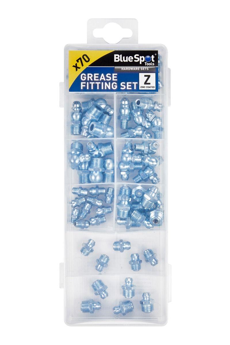 Blue Spot Tools 70 PCE Grease Fitting Set