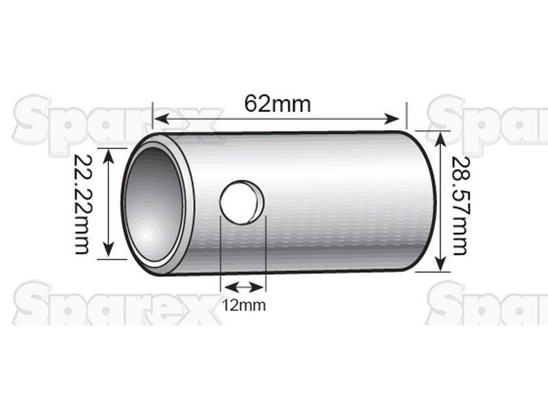 Lower Link Conversion Bush (Cat. 2 to 1) for White Oliver VARIOUS