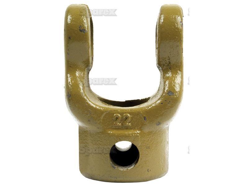 PTO Implement Yoke (U/J Size: 22 x 54.8mm) with Vicon 30mm Bore Yoke for Vicon VARIOUS