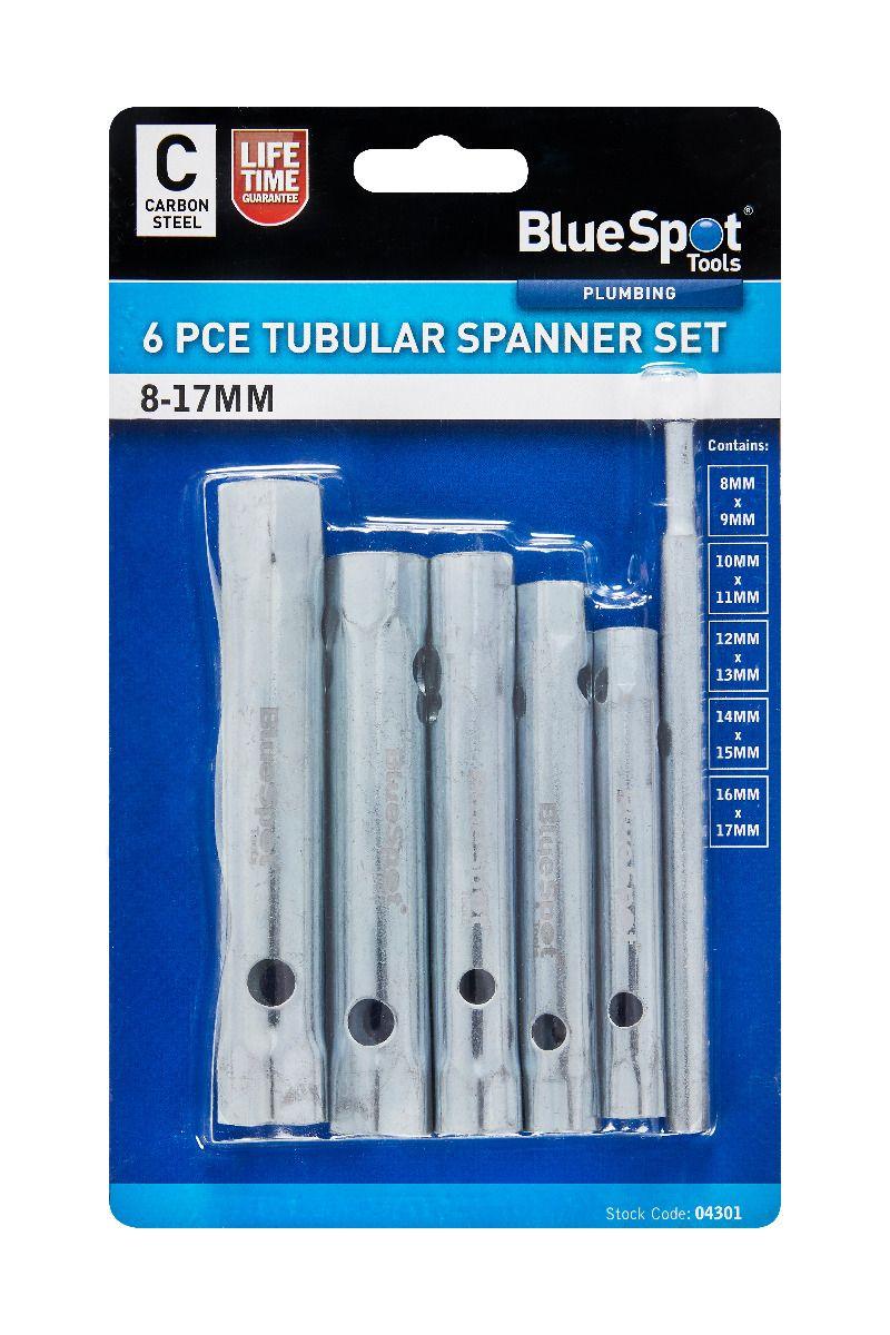 Blue Spot Tools 6 PCE Tubular Spanner Set