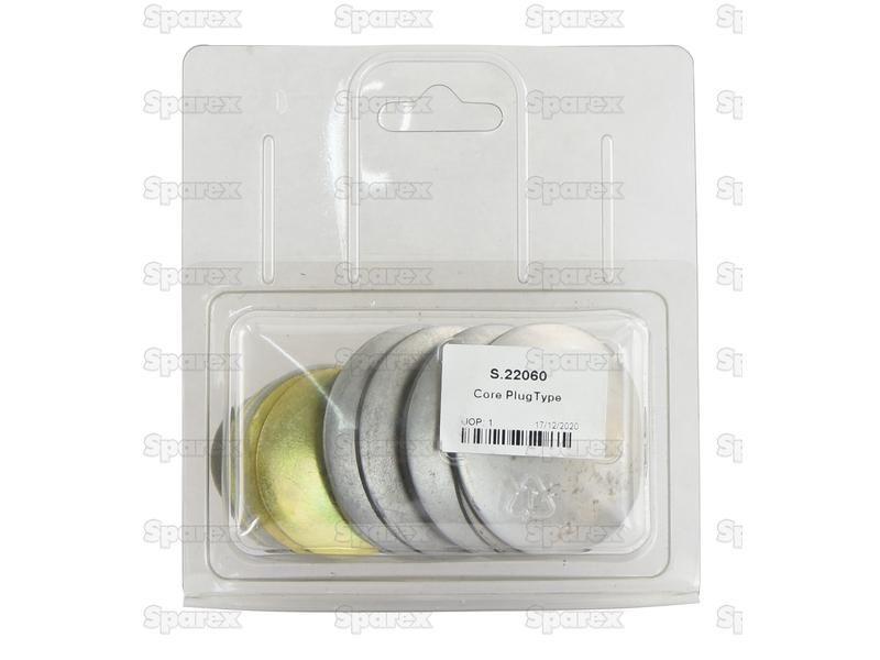 Core Plugs, 1 1/4 - 2 1/8'', 24 pcs. Agripak