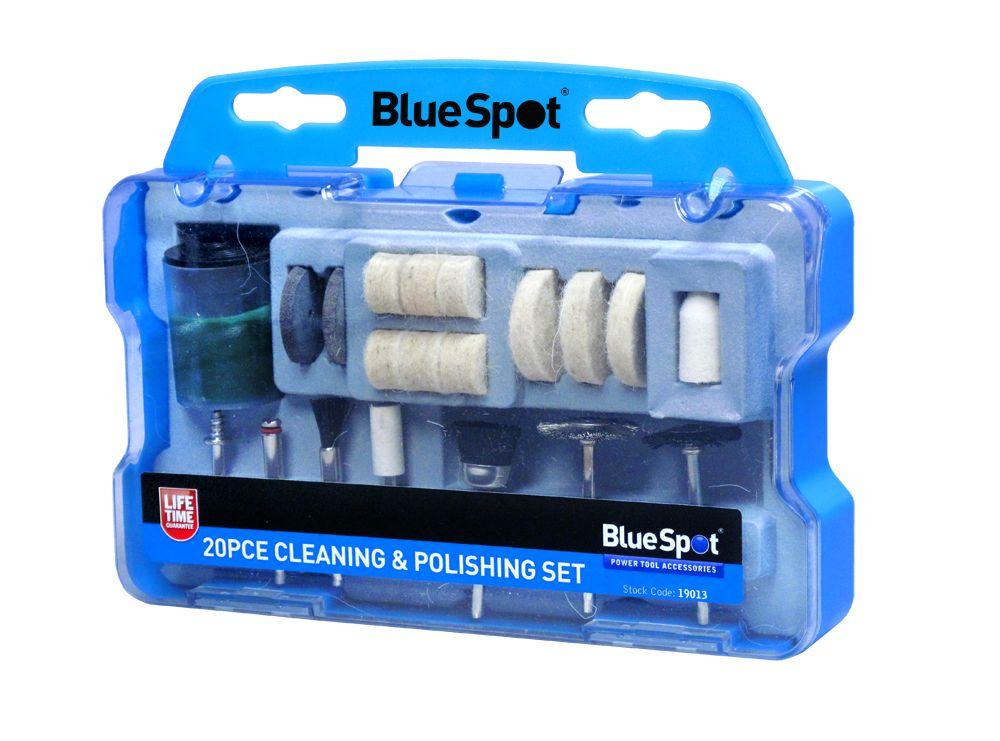 Blue Spot Tools 20 PCE Rotary Tool Cleaning and Polishing Set