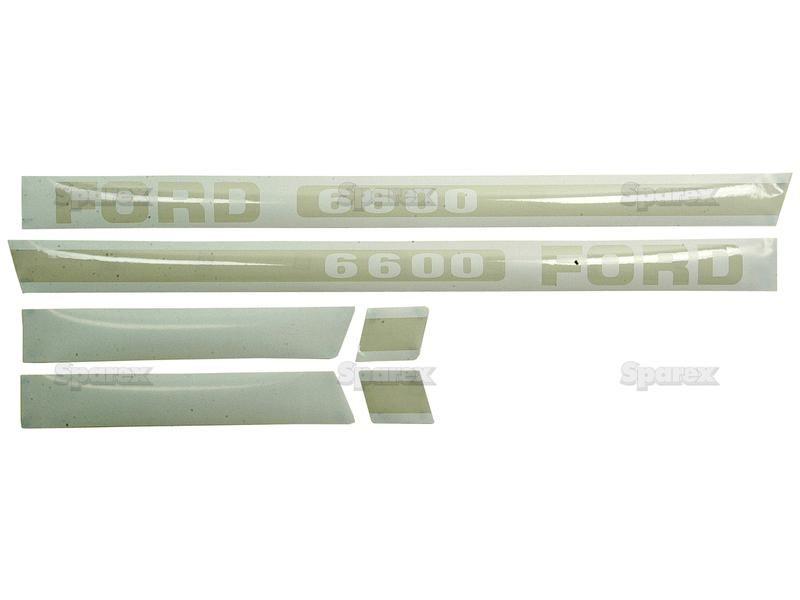 Decal Set - Ford / New Holland 6600 for Ford New Holland 7600 (100 Series)