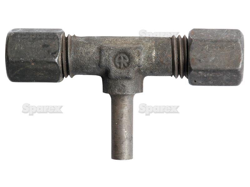Hydraulic Metal Pipe Tee Stud Coupling E.T.V. 6L standpipe branch PARKER HANNIFIN (EVT06LCF)