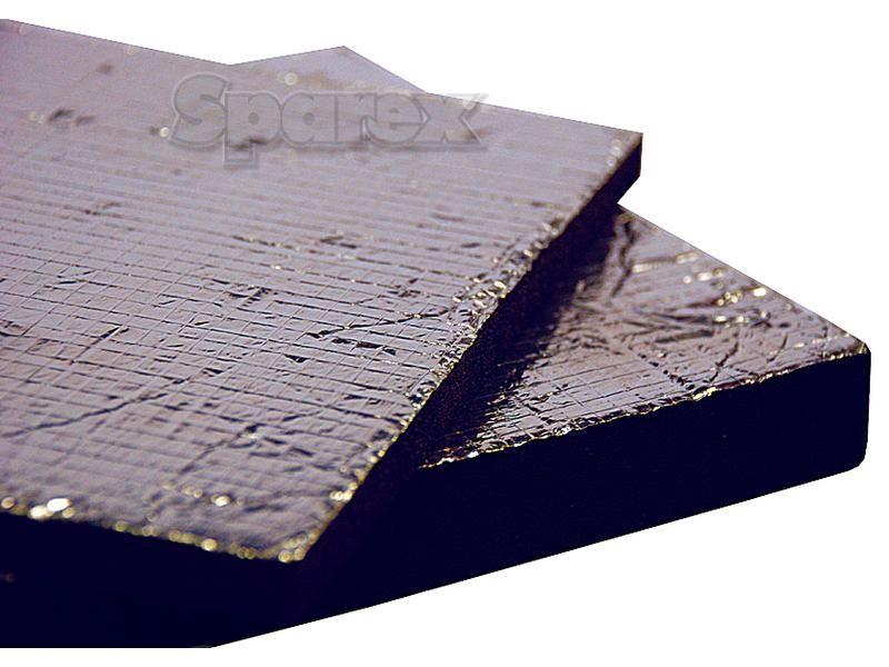 Sound absorbing material, Class 'O' Foam/Foil Face, Thickness: 12mm for Zetor Various (Various)