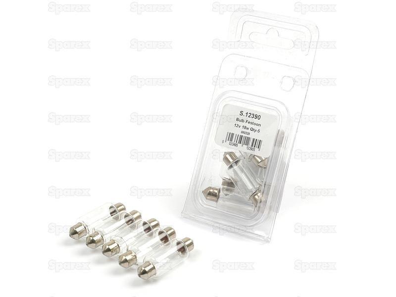 Halogen Side | Indicator Bulb, 12V, 18W, SV8.5 Base Lucas, OSRAM, Phillips