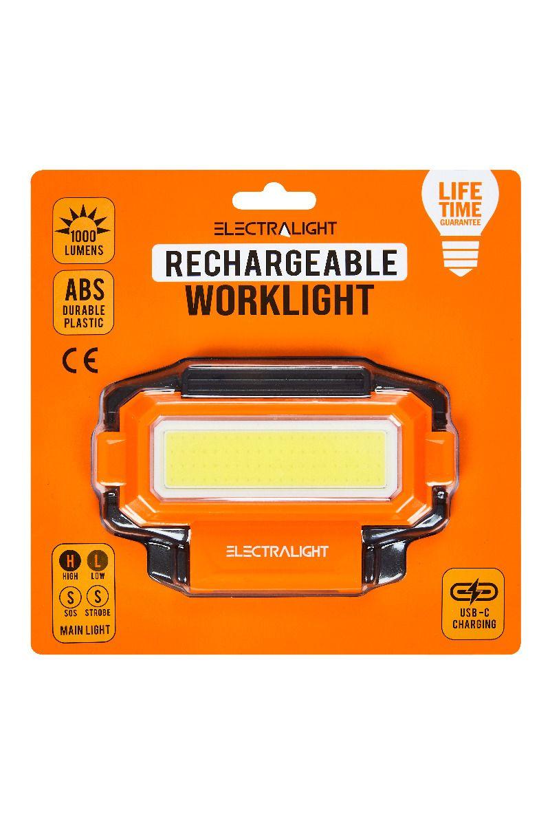 Electralight 1000Lumen Rechargeable Worklight