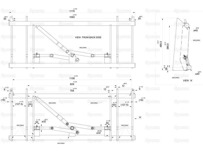 Quick Change Frame - Weld On