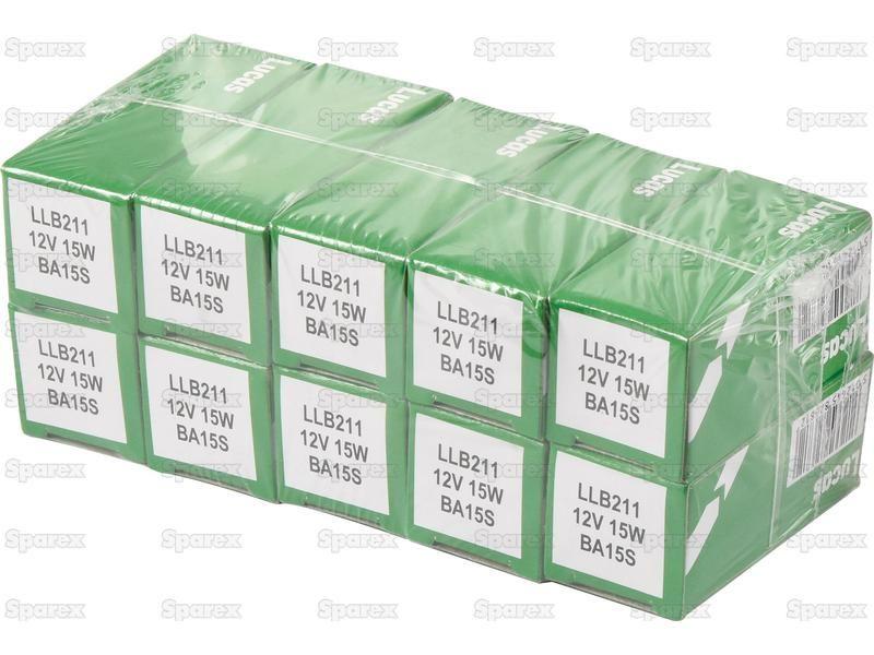 Halogen Side | Indicator Bulb, 12V, 15W, BA15s Base Lucas, OSRAM, Phillips