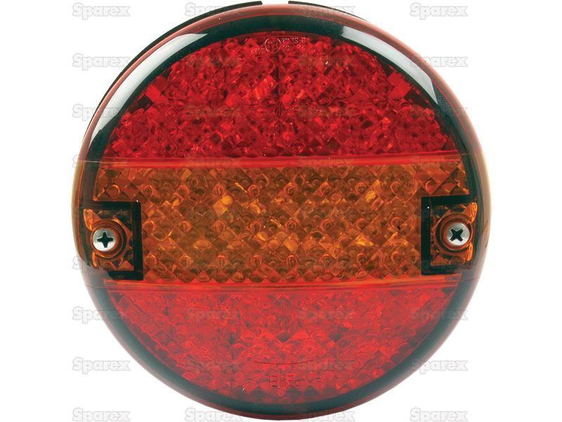 LED Rear Combination Light, Function: 3, Brake / Tail / Indicator, RH & LH, 12-24V