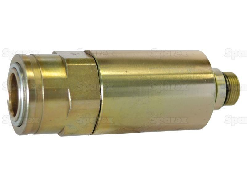 Stauff Quick Release Hydraulic Coupling Female 1/2'' Body x M22 x 1.50 Metric Male Thread for Challenger MT585D