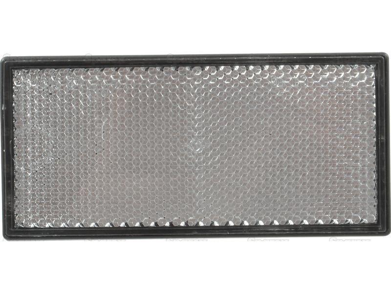 Rectangular Reflector (Self Adhesive) Clear