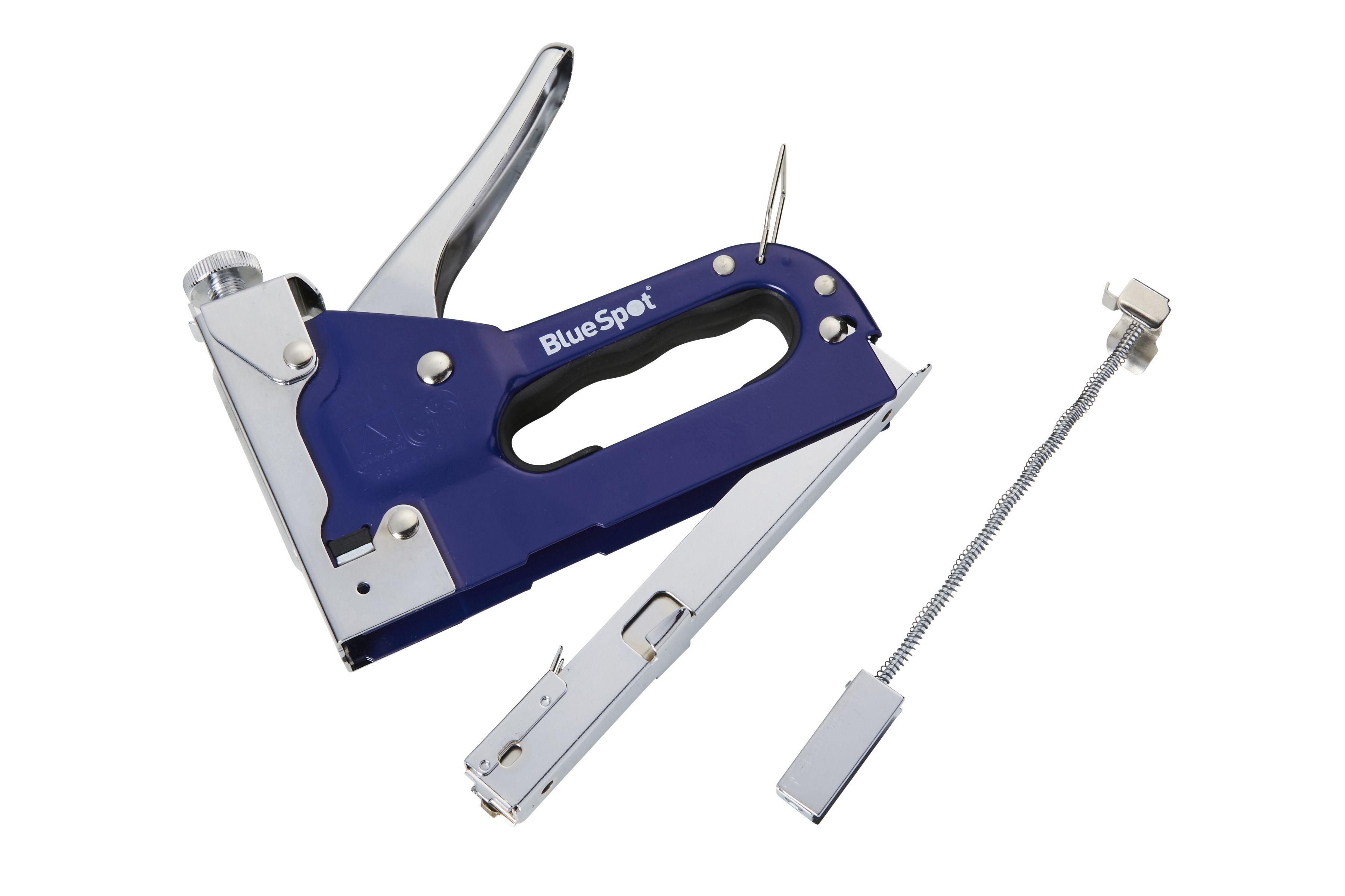 Blue Spot Tools Heavy Duty 3-Way Staple Gun