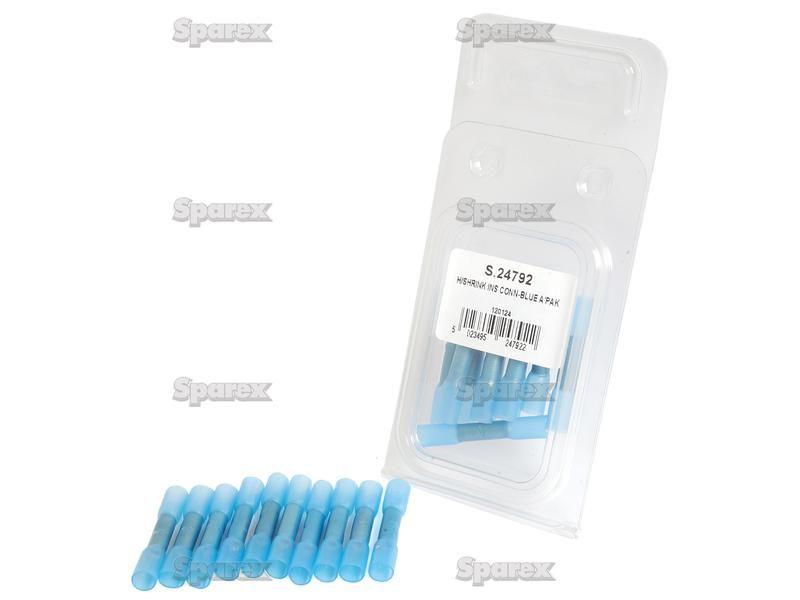 Heat Shrink Insulated Connector - Blue (10 pcs. -Agripak)