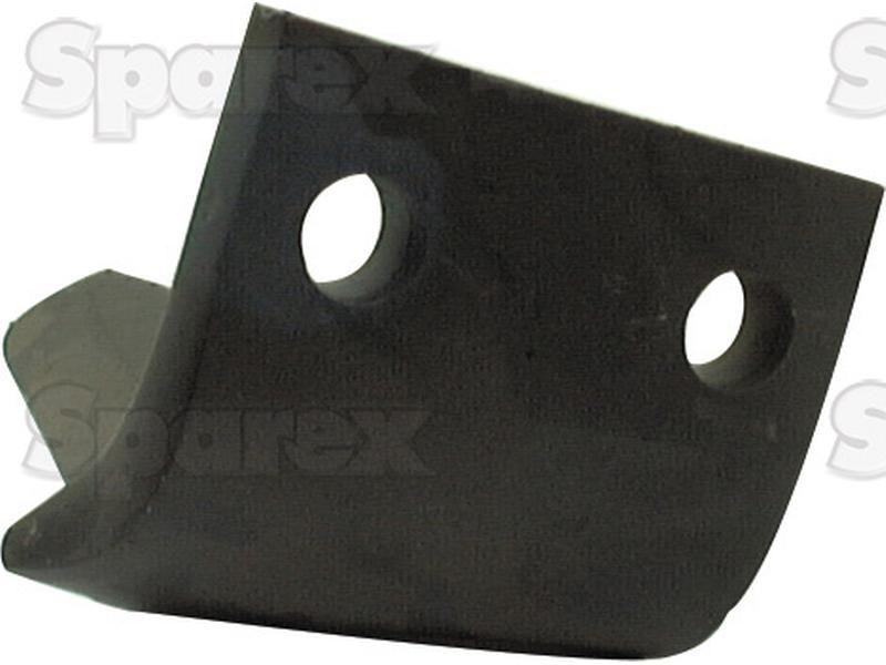 Power Harrow Blade 100x15x300mm RH. Hole centres: 60mm. Hole Ø 16.5mm. Replacement forBreviglieri. for Maschio