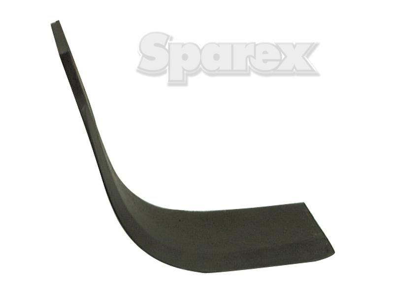 Rotavator Blade Curved RH 60x6mm Height: 170mm. Hole centres: 44mm. Hole Ø: 12.5mm. Replacement for Celli for Celli HBA