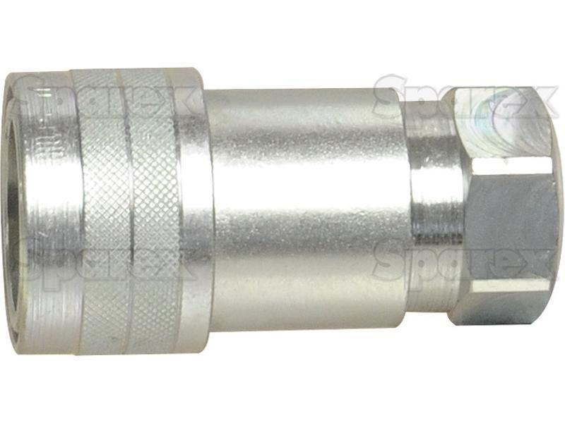 Sparex Quick Release Hydraulic Coupling Female 3/4'' Body x 3/4'' BSP Female Thread