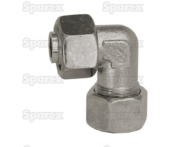 Hydraulic Metal Pipe Angled Stud Coupling E.W.V. 6L 90 compact standpipe PARKER HANNIFIN (EVW06LCF)