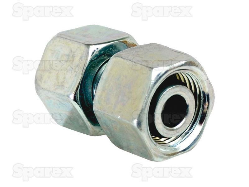 Hydraulic Metal Pipe Straight Coupling 6L M12X1,5