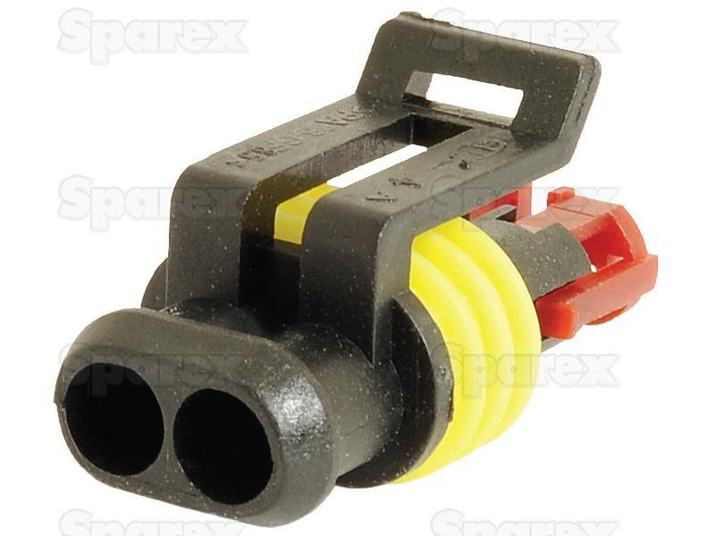Superseal Block Connector - 2 Way - Male