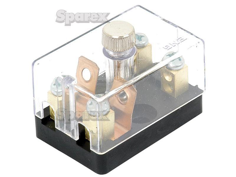 Fuse Box 2 Compartments Screw Terminals
