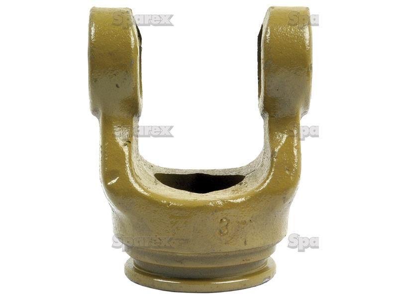 PTO Tube Yoke (U/J Size: 34 x 90mm) Profile: Lemon, Size: 39.5 x 4.5mm, Ref: 1b. La Magdalena, Massey Ferguson, Walterscheid