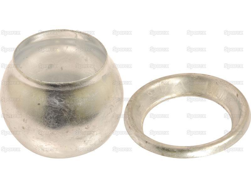 Weld on Ball - Male - 6'' (150mm) (Galvanised)