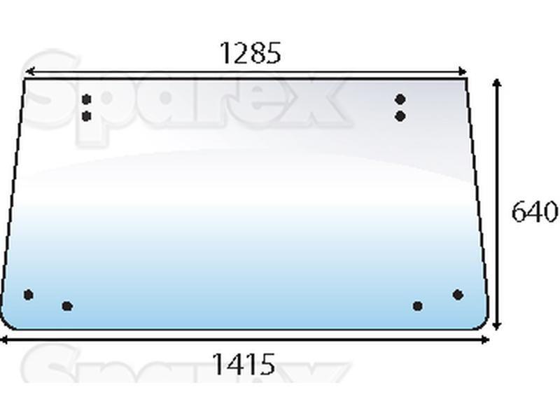Rear Window for Fiat (5129357)