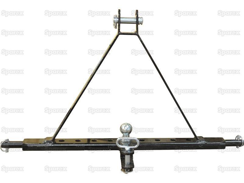 Drawbar Hitch System (Cat. 2) No. holes: 9, 932mm.