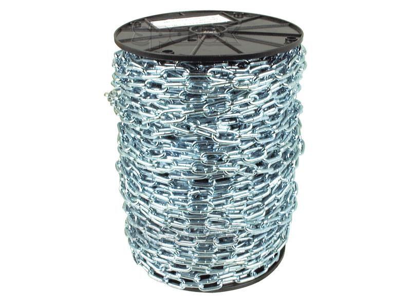 Chain Short Link 4mm x 29mm x 15mm reel length 80m