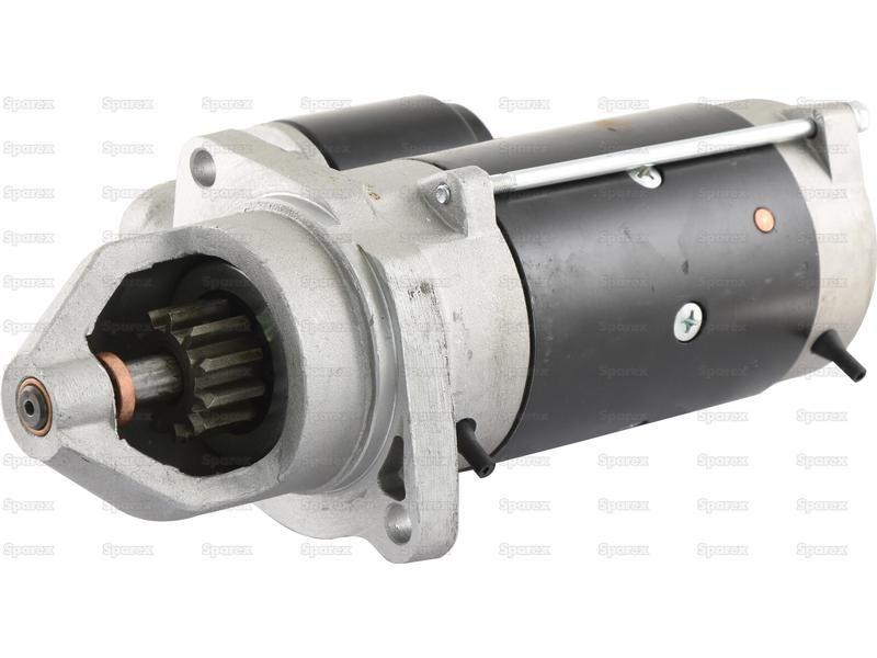 Starter Motor - 12V, 3Kw (Sparex) for John Deere 6810 (6010 Series)