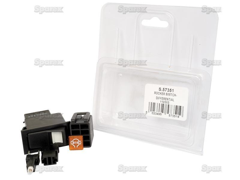 Rocker Switch - Diff. Lock, 3 Position (Off/1/(2)) for Ford New Holland 8340 (40 Series)