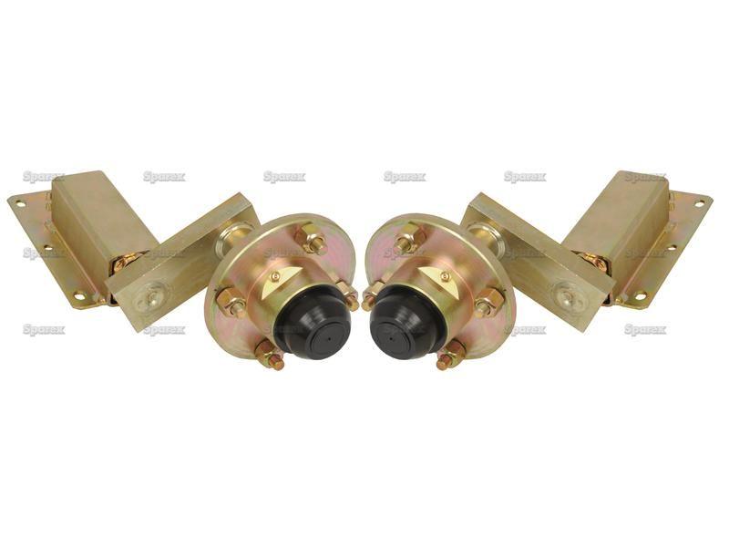 Trailer Suspension Unit (Unbraked) | Maximum Load: 350kg per pair with Mini Hub