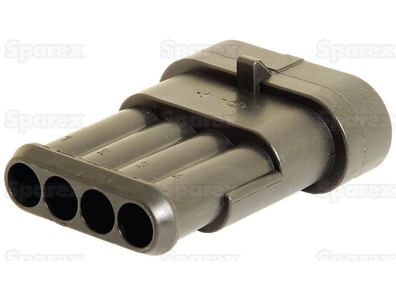 Superseal Block Connector - 4 Way - Female