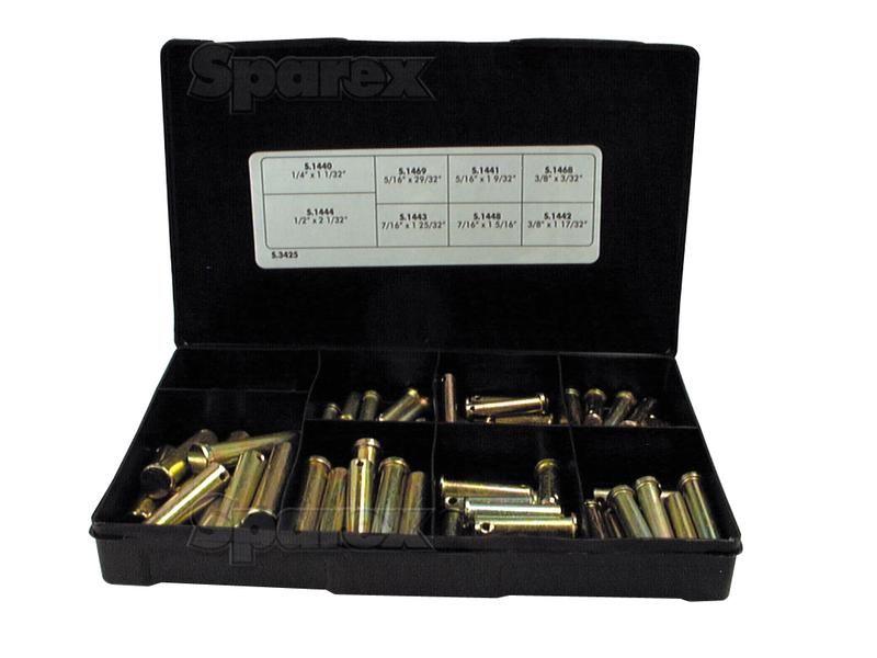 Imperial Clevis Pin Assortment various 80 pcs Handipak