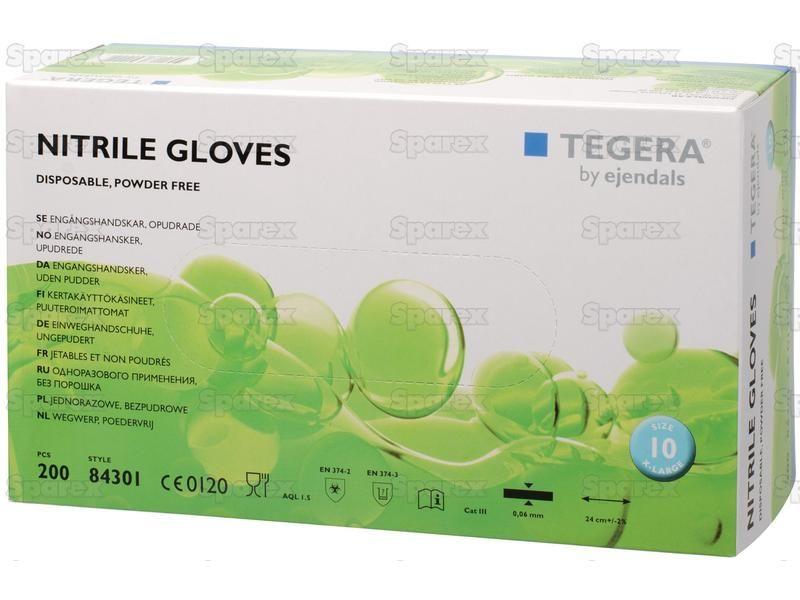 Ejendals TEGERA 84301 Gloves - 7/S (Quantity Per Box: 200 pcs.)