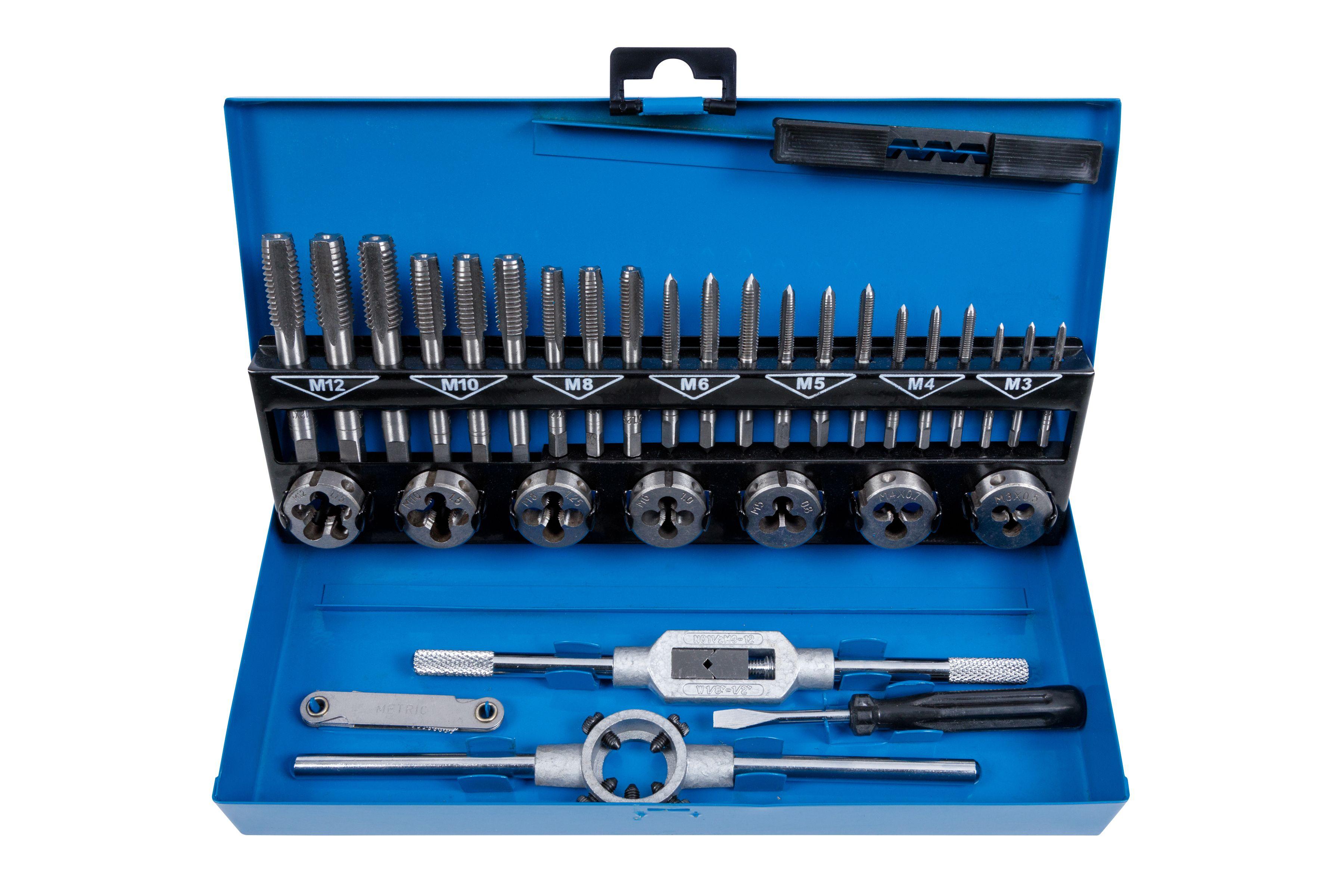 Blue Spot Tools 32 PCE Metric Tap And Die Set