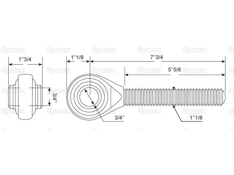 Top Link - Ball End (Cat.1)