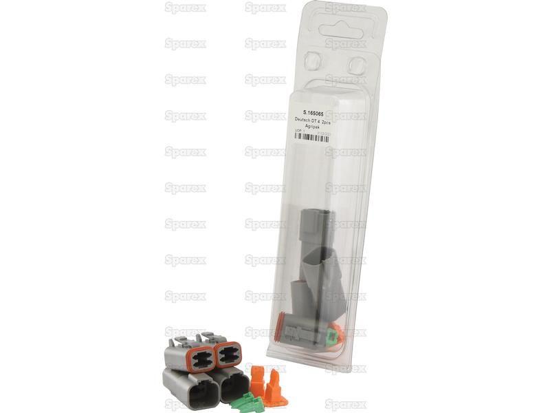 Deutsch DT Connector 4 Pole 4 pcs. (Agripak)