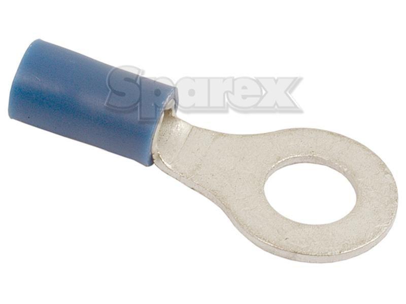Pre Insulated Ring Terminal, Standard Grip, 6.2mm, Blue (1.5 - 2.5mm)