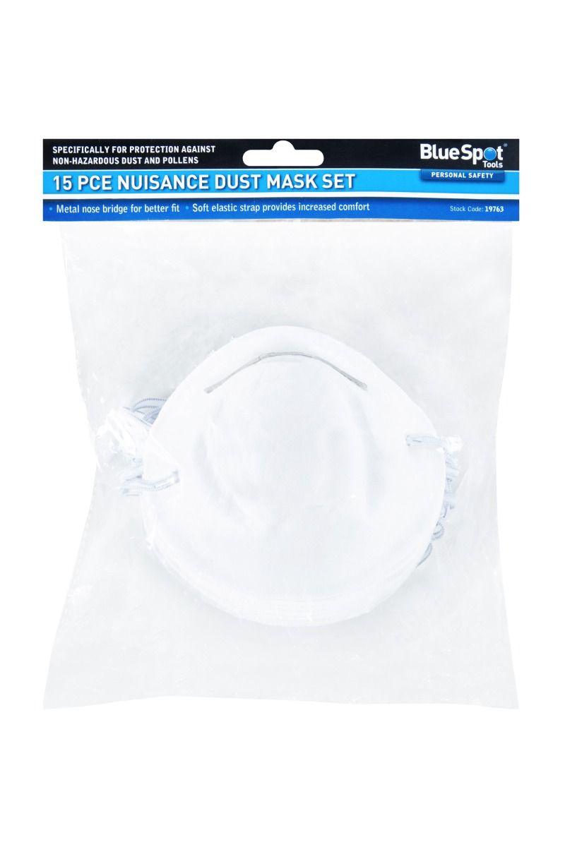 Blue Spot Tools 15 PCE Nuisance Dust Mask Set