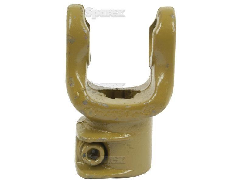PTO Yoke - Interfering Clamp Bolt (U/J Size: 32 x 76mm) Size: 1 3/8"-6 Spline La Magdalena, Walterscheid