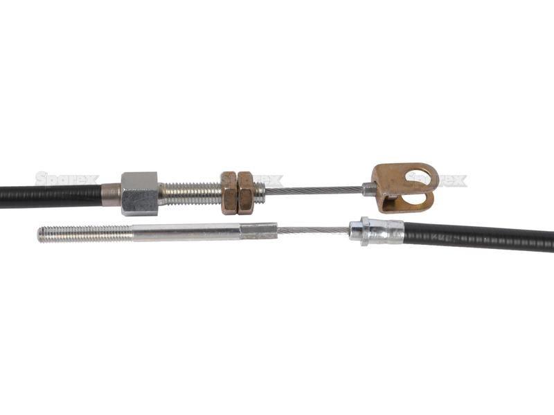 Engine Stop Cable - Length: 1230mm, Outer cable length: 1094mm. for David Brown 885 (800 Series)