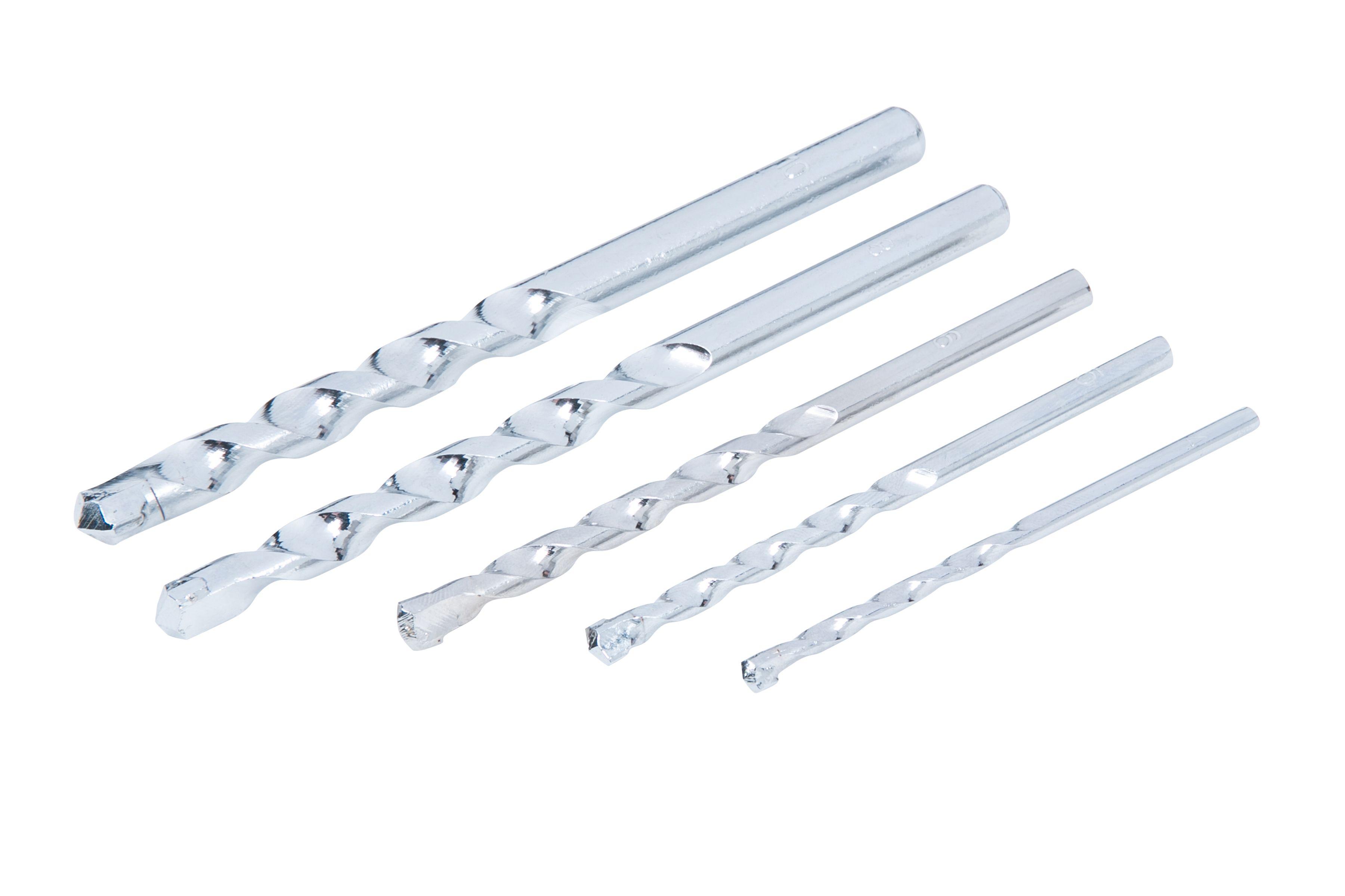 Blue Spot Tools 5 PCE Masonry Drill Bit Set (4-10mm)