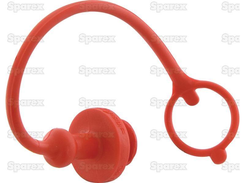 Dust Plug 3/8'' Red Fits Female Coupling TMH 38 Faster S.p.A (TMH 38, TMH38)