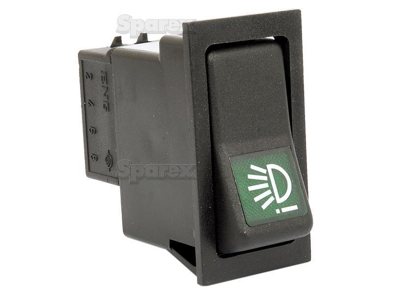 Rocker Switch - Work Lights, 2 Position (On/Off) for Case IH 3210 (3200 Utility Series )