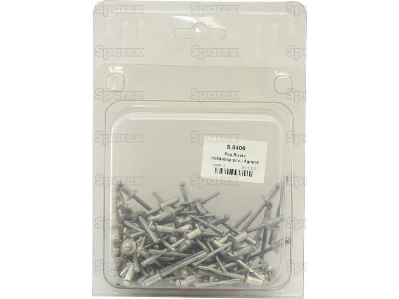 Pop Rivets (100 pcs.) Agripak