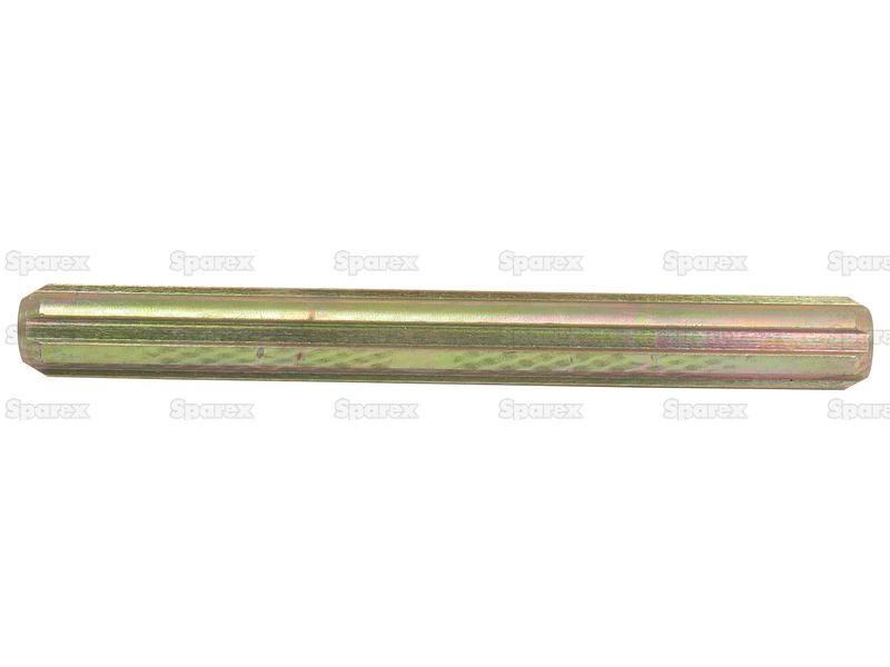 PTO Splined Shaft - Full Length - 1 1/8'' - 6 Spline, Length: 254mm.